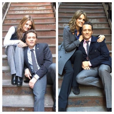 [url=https://www.facebook.com/stanakaticfanpage/photos/a.10151998579236674.1073741825.284801801673/10152410337656674/]Stana Katic[/url] | [url=https://twitter.com/Stana_Katic/status/527231796363411456]@Stana_Katic[/url]: Com meu cara: @seamusdever.
Esperando o dia de trabalho começar.
