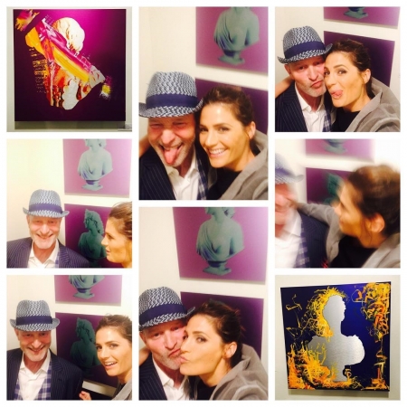 [url=http://instagram.com/p/BVzPQkvBCjg]@drstanakatic[/url]: A quedinha dessa segunda-feira é o meu querido amigo, artista & figurinista @redcarpetluke. Na foto, na abertura da exposição de arte do Luke "Beauty and the Bust" no Bermudez Projects. #MCM

