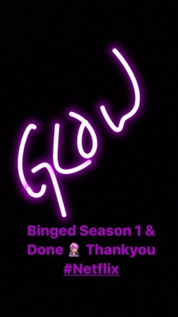 [url=http://instagram.com/drstanakatic]@drstanakatic[/url] (Story)

("GLOW. Maratonei a 1ª temporada e acabei. 👩🏻‍🎤 Obrigada, #Netflix.")
