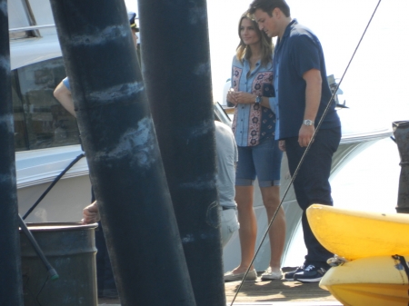 © [url=http://sleuthdog100.tumblr.com/]Drying Paint[/url]
Palavras chave: gravações;bastidores;5x04;spoiler;Castle;5ª temporada;Nathan Fillion