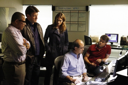 Palavras chave: CASTLE;STILLS;PROMOCIONAIS;5ª TEMPORADA;CLOUDY WITH A CHANCE OF MURDER;5.02;5X02;KATE BECKETT;RICHARD CASTLE