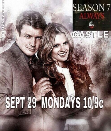 [url=https://twitter.com/Stana_Katic/status/514209661679976448]@Stana_Katic[/url]: #CastleSeason7Poster 
