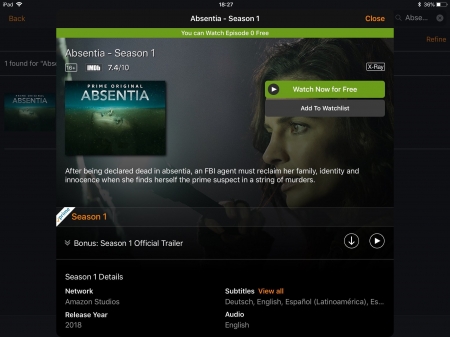 [url=https://twitter.com/Stana_Katic/status/951743742976782336]@Stana_Katic[/url]: Será que a #Amazon exibirá #Absentia no @PrimeVideo no seu país? Mande seu recado para eles. E não esqueçam de marcar @AbsentiaSeries 😉 🇺🇸🇬🇧🇩🇪🇮🇹 Estreia: 2 de fevereiro! 📺👁
