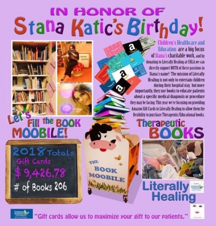 [url=http://twitter.com/Stana_Katic/status/995081013381431297]@Stana_Katic[/url]: Que presente incrível!! Obrigada a todos que doaram a educação de crianças pelo programa #LiterallyHealing do @ChildrensLA. 📚📚 Um belo presente para se receber. #grata ✨ 206 novos livros!!! ✨
