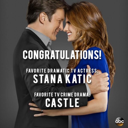 [url=https://twitter.com/Castle_ABC/status/421446906859249664]@Castle_ABC[/url]: Dê RT para parabenizar #Castle & @Stana_Katic pelos seus People Choice Awards!
Palavras chave: Castle;Twitter;2014;PCA;People&#039;s Choice Awards