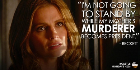 [url=https://twitter.com/Castle_ABC/status/463015225223315456]@Castle_ABC[/url]: Não perca o novo episódio explosivo de amanhã, quando Beckett fica cara-a-cara com o senador Bracken. #Castle
Palavras chave: Castle;6ª temporada;6x22;s06e22;6.22;Veritas;Kate Beckett;2014;Twitter