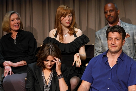 © [url=http://www.flickr.com/photos/danregal]danregal[/url]
Palavras chave: PaleyFest;An Evening With Castle;Paley Center;2010;eventos;painel;Nathan Fillion;Molly Quinn;Reuben Santiago-Hudson;Susan Sullivan