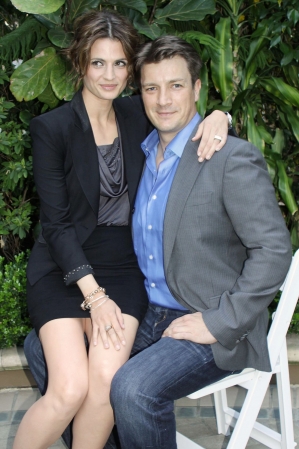Palavras chave: Castle;season 3;press conference;coletiva de imprensa;Four Seasons Hotel;2010;Nathan Fillion