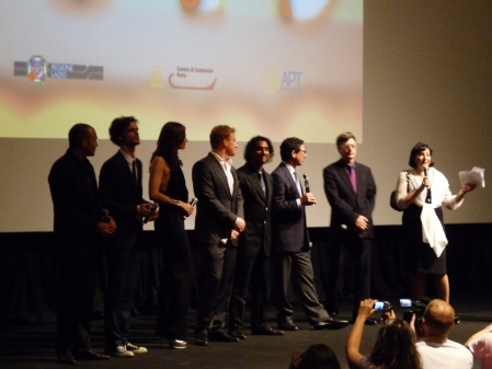 © [url=http://www.flickr.com/photos/alexstarlight85]Alexstarlight85[/url]
Palavras chave: Roma Fiction Fest;day 1;Matthew Gray Gubler;Kevin McKidd;Naveen Andrews;2010;Rome