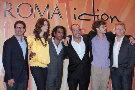 Palavras chave: Roma Fiction Fest;day 1;Matthew Gray Gubler;Kevin McKidd;Naveen Andrews;2010;Rome