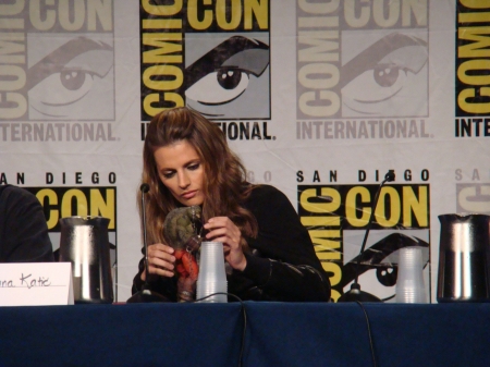 Palavras chave: ComicCon;Comic-Con;Comic Con;panel;Batman: Arkham City;Batman;Arkham City;game;video game;Talia al Ghul;2011;SDCC;San Diego