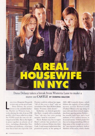 Palavras chave: TV GUIDE.SCAN;REVISTA;2010;CASTLE;2ª TEMPORADA