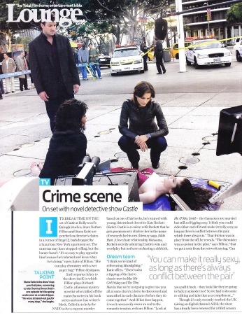 Palavras chave: TOTAL FILM;SCAN;REVISTA;2010;CASTLE;2ª TEMPORADA