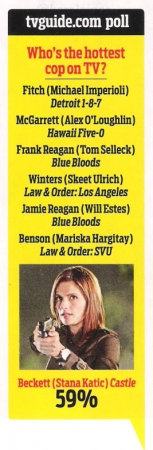 Palavras chave: CASTLE;2ª TEMPORADA;SEASON 2;SCAN;2010;TV GUIDE;REVISTA