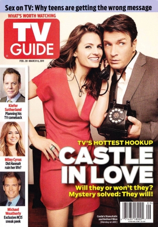 Palavras chave: TV GUIDE;SCAN;REVISTA;2010;CASTLE;3ª TEMPORADA