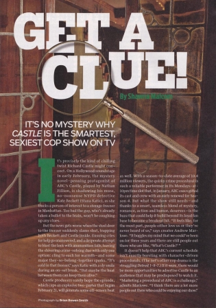 Palavras chave: TV GUIDE;SCAN;REVISTA;2010;CASTLE;3ª TEMPORADA