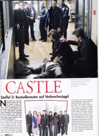 Palavras chave: TV SERIEN HIGHLIGHTS;REVISTAA;SCAN;2011;CASTLE;2ª TEMPORADA;3ª TEMPORADA