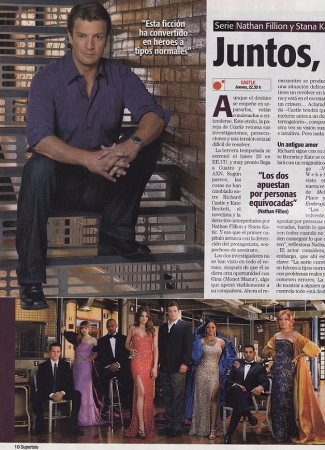 Palavras chave: SUPERTELE;REVISTAS;SCAN;2011;CASTLE;2ª TEMPORADA
