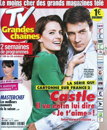 Palavras chave: revista;scan;2011;Castle;TV Grandes Chaines;3ª temporada
