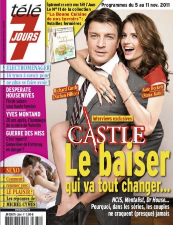Palavras chave: TELE 7 JOURS;REVISTAS;SCAN;2011;CASTLE;3ª TEMPORADA