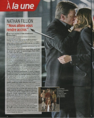 Palavras chave: TELE 7 JOURS;REVISTAS;SCAN;2011;CASTLE;3ª TEMPORADA