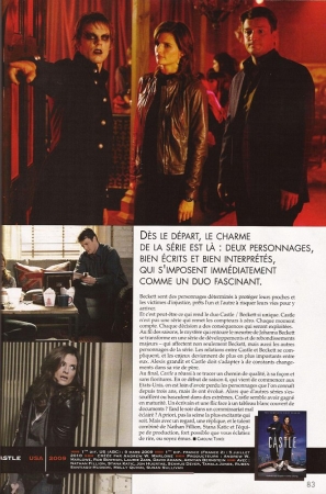 Palavras chave: SERIESTV;REVISTAS;SCAN;2011;CASTLE;3ª TEMPORADA