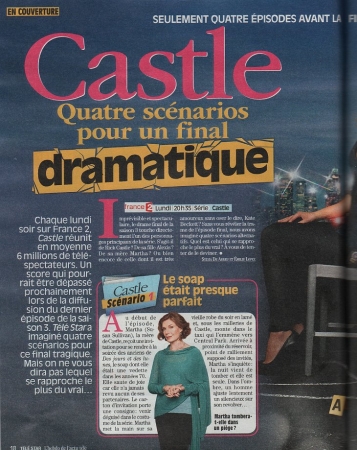 Palavras chave: TELE STAR;REVISTAS;SCAN;2012;CASTLE;3ª TEMPORADA