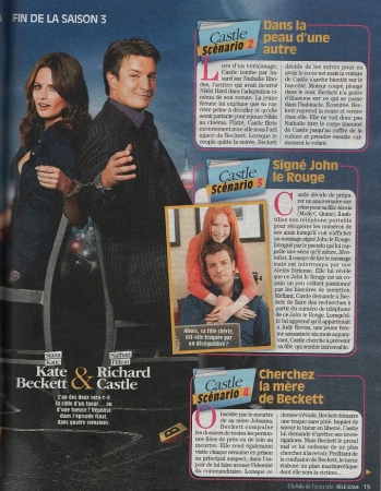 Palavras chave: TELE STAR;REVISTAS;SCAN;2012;CASTLE;3ª TEMPORADA
