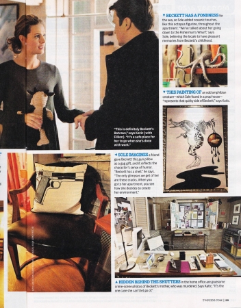 Palavras chave: REVISTA;SCAN;2012;CASTLE;4ª TEMPORADA;TV Guide