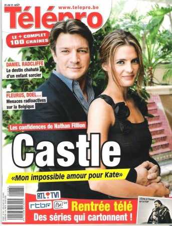 Palavras chave: TELEPRO;REVISTAS;SCAN;2012;CASTLE;3ª TEMPORADA