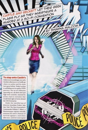 Palavras chave: revista;TV Guide;The Final Frontier;Castle;spoilers;2012;scan;5ª TEMPORADA