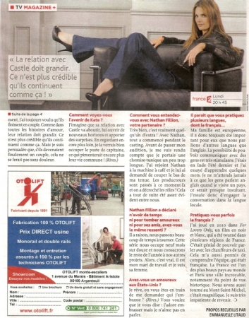 Palavras chave: TV Magazine;REVISTAS;SCAN;2013;CASTLE;4ª TEMPORADA