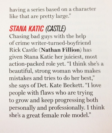 Palavras chave: REVISTA;SCAN;2011;CASTLE;4ª TEMPORADA;TV WEEK