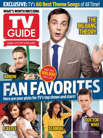 Palavras chave: TV GUIDE;SCAN;REVISTAS;FAN FAVORITES;2013;CASKETT