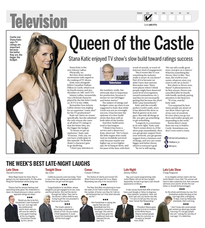 Palavras chave: REVISTAS;SCANS;2011;Toronto Sun