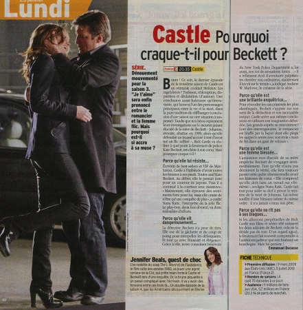 Palavras chave: Tele 7 Jours;REVISTAS;SCAN;2012;CASTLE;3ª TEMPORADA