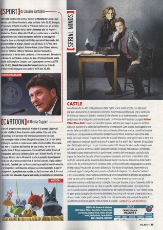 Palavras chave: Castle;season 5;5ª temporada;revistas;scan