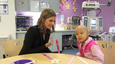 Palavras chave: cap;screencap;screen cap;2013;CHLA;visita;Children&#039;s Hospital Los Angeles;Children&#039;s Hospital LA;Stana Katic of ABC&#039;s Castle Blows Bubbles with Little Girl at Children&#039;s Hospital Los Angeles