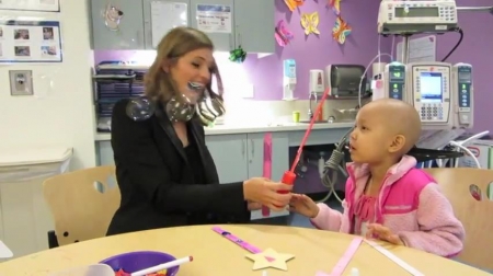 Palavras chave: cap;screencap;screen cap;2013;CHLA;visita;Children&#039;s Hospital Los Angeles;Children&#039;s Hospital LA;Stana Katic of ABC&#039;s Castle Blows Bubbles with Little Girl at Children&#039;s Hospital Los Angeles